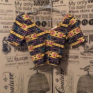 3/$10 SALE🌈One Clothing crop top